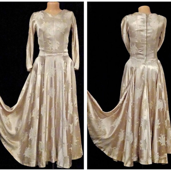 40’s Evening Gown Formal Dress main image 1