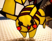 Pikachu Stained Glass
