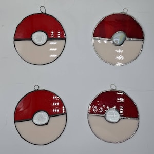Stained Glass Pokeballs