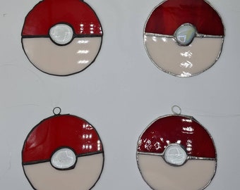Stained Glass Pokeballs