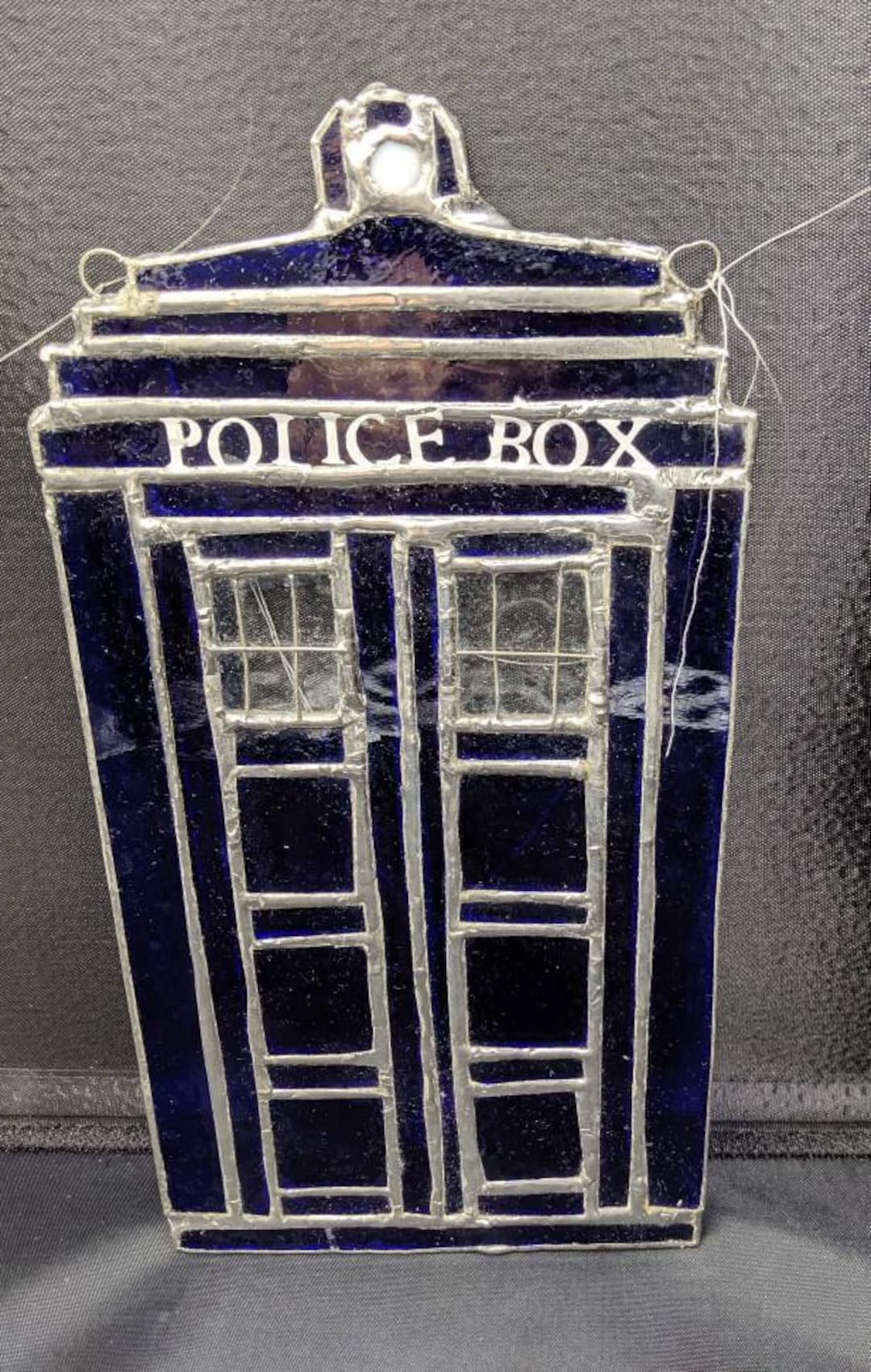 Doctor Who Stained Glass Tardis Etsy