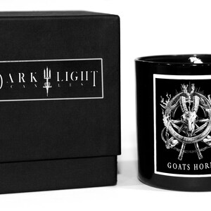 Goat&#39;s Horn Scented Soy Wax Candle