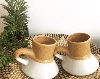 Vintage Ceramic Mugs- Set of 2