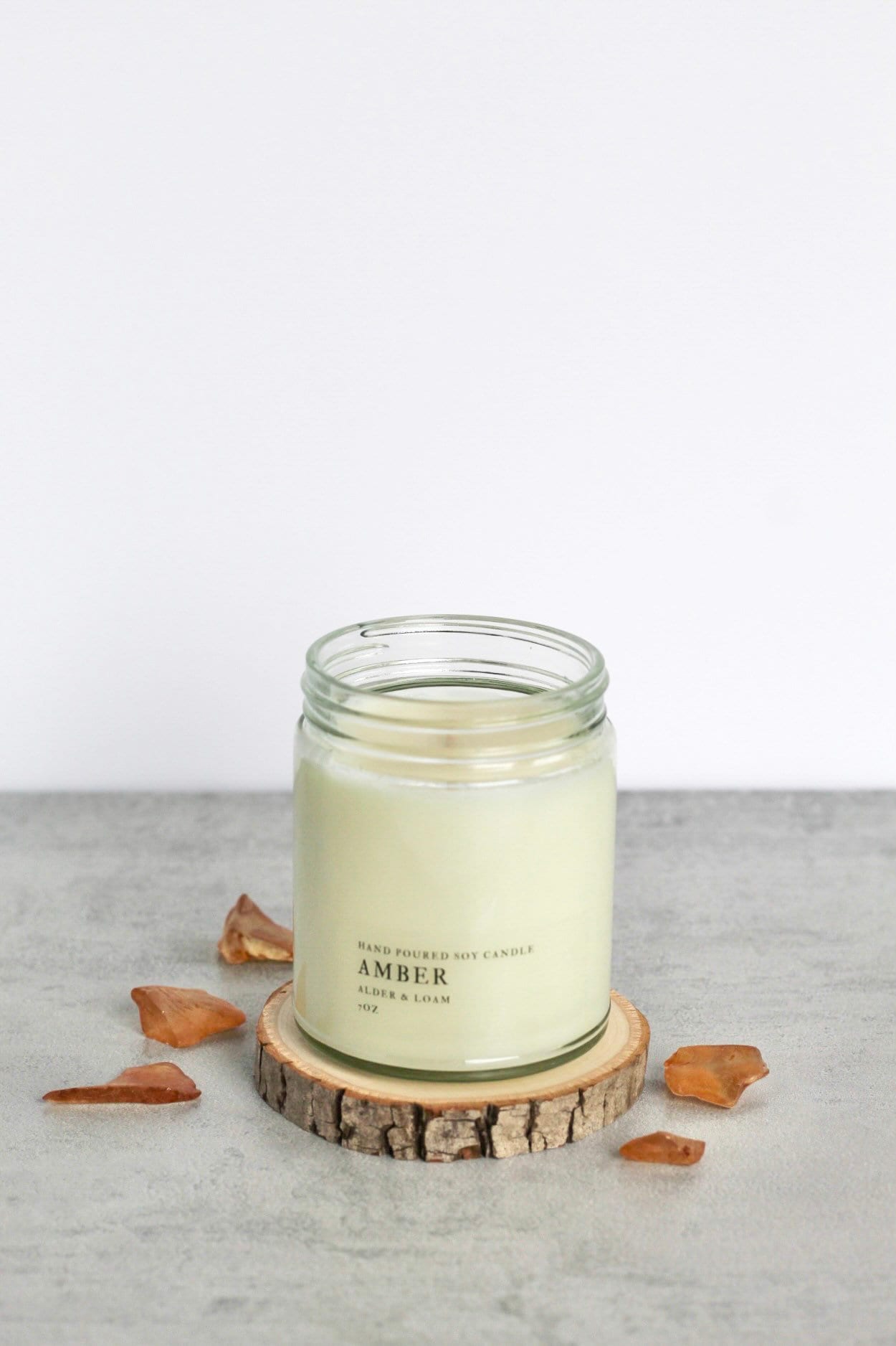 Holiday 9oz Amber Soy Candle