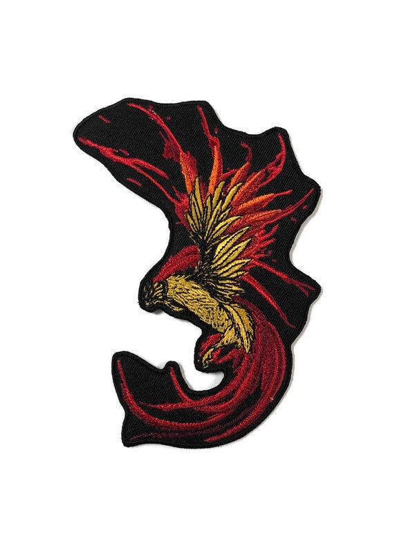 LOKZ PHOENIX 原画　一点もの　unique Phoenix Rebirth Brick Art 70017 – jmbricklayer