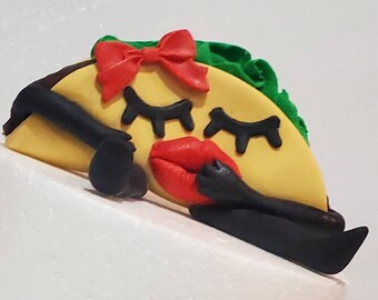 Fondant Juanita fiesta taco