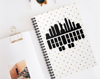 Aazon.co : Slapaflife Steno Pads Spiral 6x9 Inches, 6 Pack Top Spiral