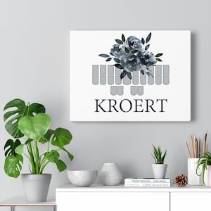 Stenographer Keyboard,Canvas Gallery Wraps