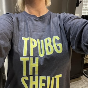 TPUBG TH SHEUT Funny Steno Graphic, Stenographer Gift, Court Reporter Gift, Unisex Jersey Long Sleeve Tee