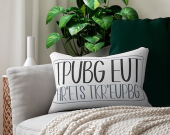 F It Let&#39;s Drink Steno Court Reporter, Stenographer, Captioner Spun Polyester Lumbar Pillow