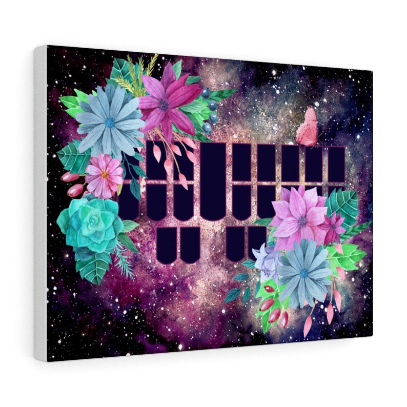 Steno Keyboard Galaxy Print Stenographer Captioner Canvas Gallery Wraps Court Reporter Stenographer keyboard