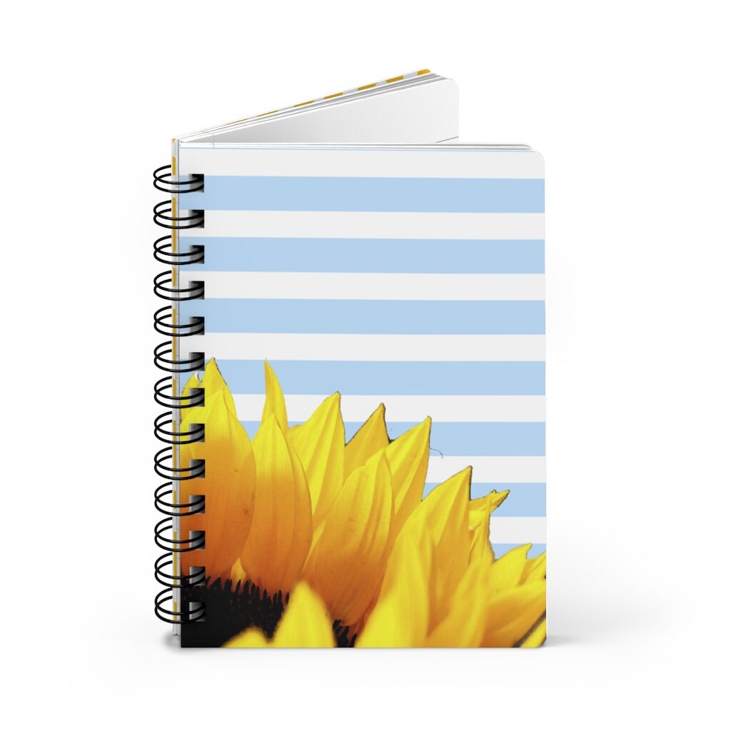 Sunflower Spiral Bound Empowerment Journal - Etsy
