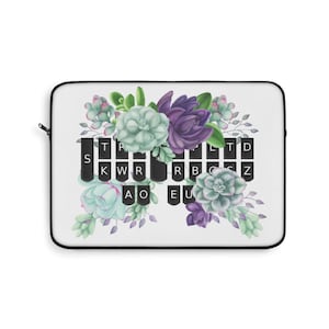 Stenographer keyboard, Laptop Sleeve