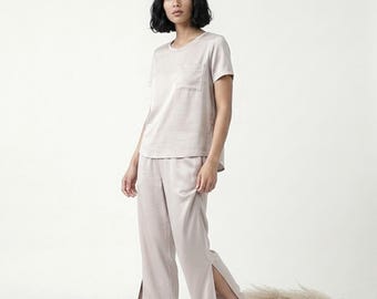 Women's Softest Pajama Set: 3-Piece Loungewear, Bridesmaid Pajamas set, Gift for Her
