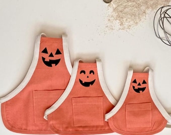 Personalized Halloween Pet Apron: Pumpkin Chef Costume