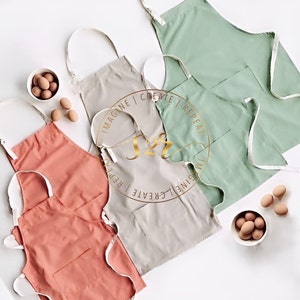Matching Family Cotton Aprons: Holiday Cooking & Baking