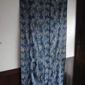 Indigo-dyed fabric from the Taisho era to the early Showa era.