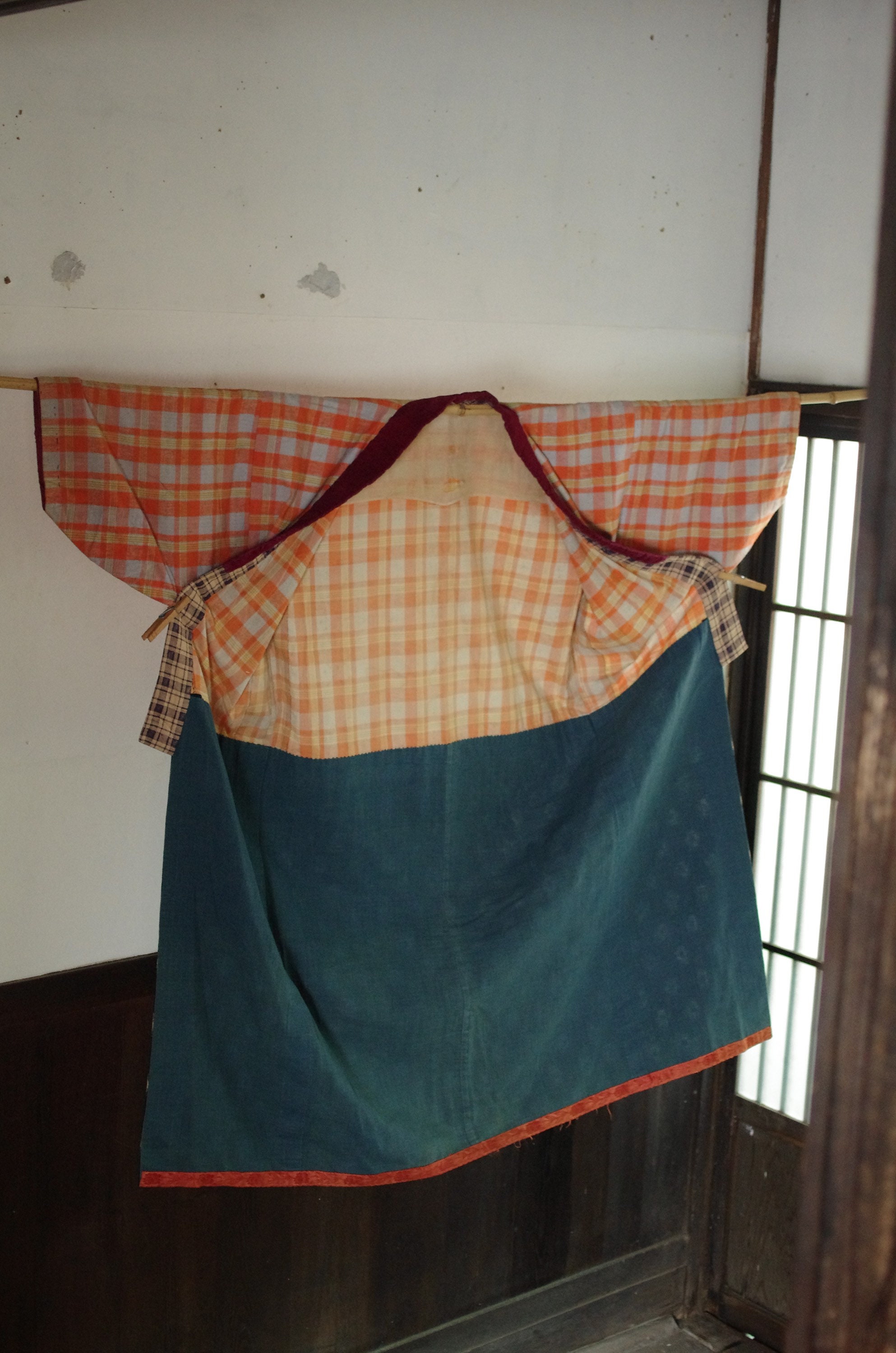 THE PAPER MAKER / Kimono Sleeve Flannel Collared Shirt