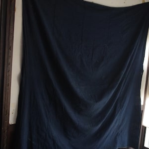 An indigo-dyed furoshiki from the early Showa period.
