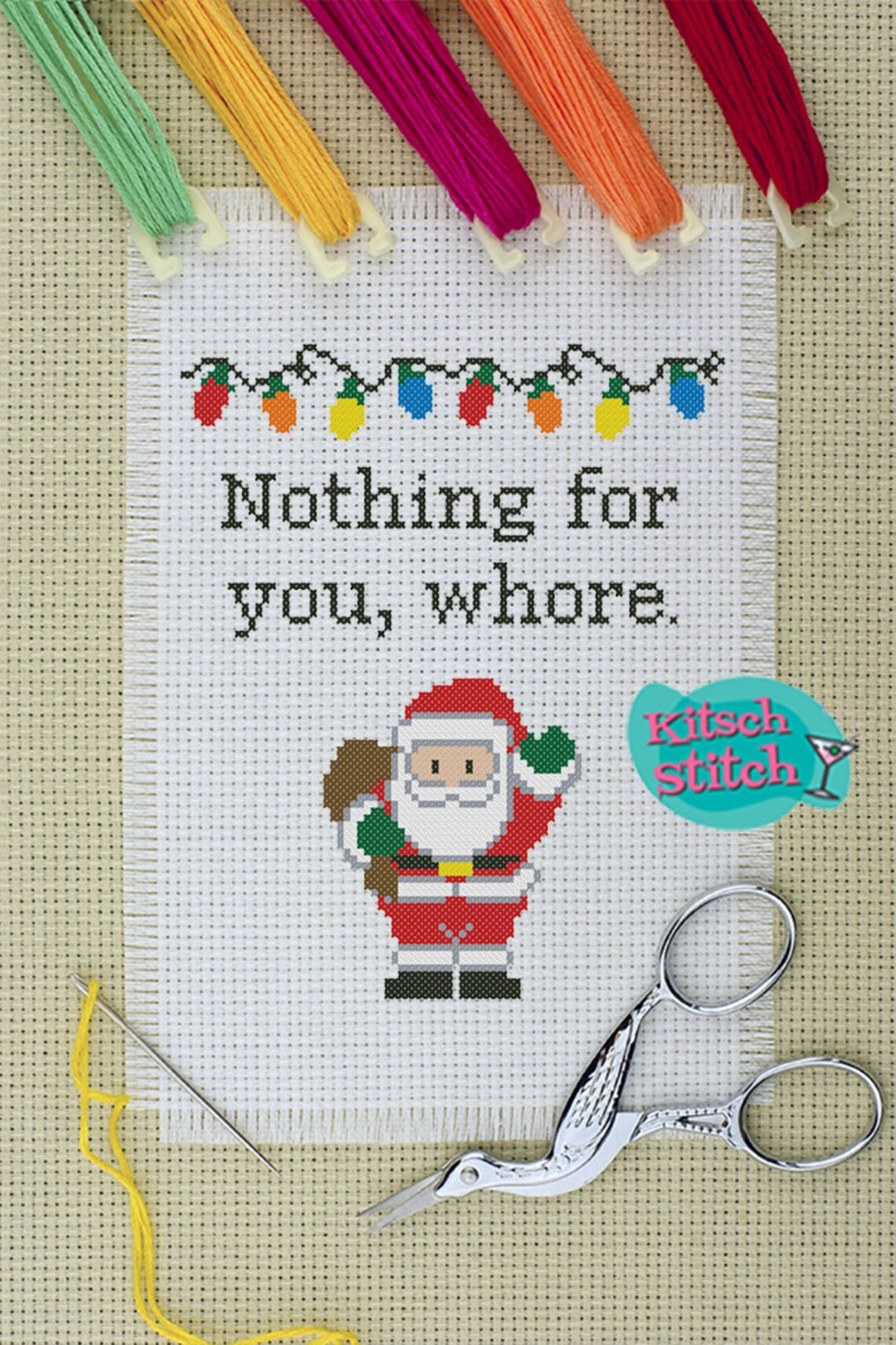 Digital Download - Cross Stitch - PDF Pattern - 14 Count - Stitch Chart ...