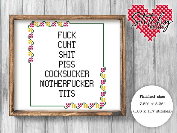 7 Words You Can't Say on TV George Carlin Digital - Etsy India