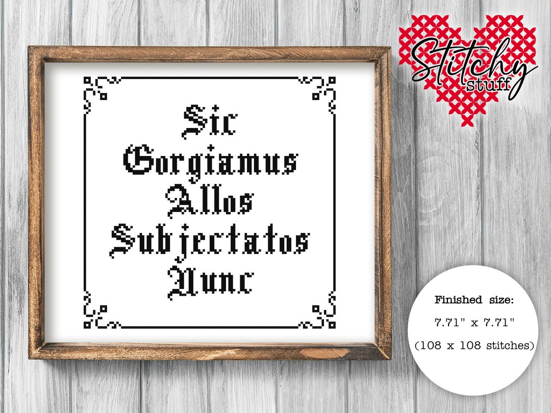 Sic Gorgiamus Allos Subjectatos Nunc - Addams Family - Digital
