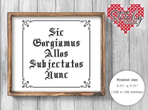Sic Gorgiamus Allos Subjectatos Nunc - Addams Family - Digital