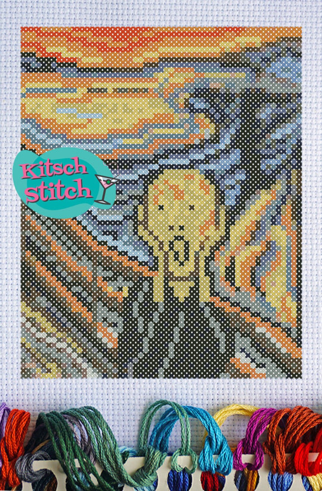 Digital Download - Cross Stitch - PDF Pattern - 14 Count - Stitch Chart ...