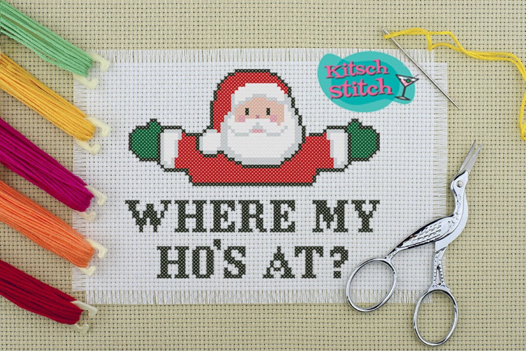 Digital Download - Cross Stitch - PDF Pattern - 14 Count - Stitch Chart ...