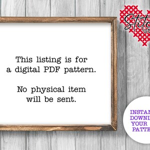 Digital Download - Cross Stitch - PDF Pattern - 14 Count - Game Over ...