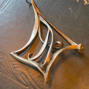 Sterling vintage mid century handcrafted pendant-free shipping