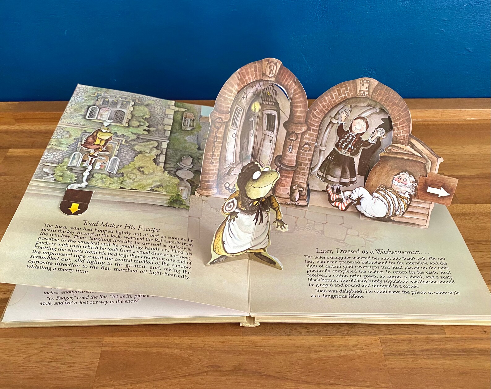 The Wind in the Willows Pop up Book Kenneth Grahame 80s - Etsy Australia