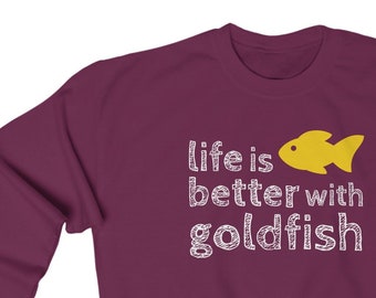 Kids Unisexgoldfish Hooded Sweatshirt