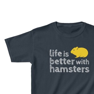 Hamster Lovers Youth Youth T-Shirt - Gift for Pet Hamster Owners - Boys Girls Tee