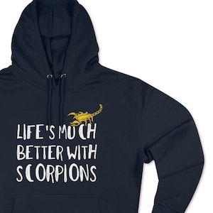 Scorpion Premium Hoodie - Hombres / Unisex - Dueño de escorpión mascota Regalo - frase divertida de escorpión / cita / eslogan
