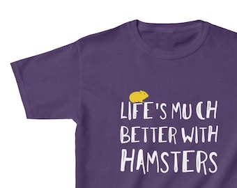 Hamster Lovers KIDS T-Shirt - Gift for Pet Hamster Owners - Children UNISEX Tee