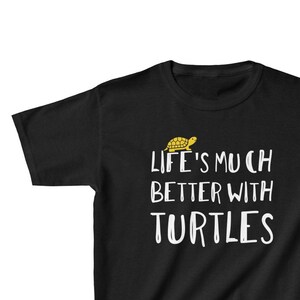 Turtle T-Shirt Youth Turtle Lover Shirt, Funny Turtle Shirt, Turtle Gifts, Turtle Owner Shirt, Pet Turtle T-Shirt, Turtle Phrase Quote Shirt
