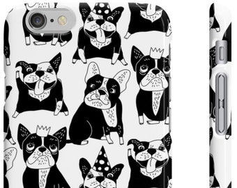 Frenchie iPhone Samsung Cases, Dog Owner Gift, Coque iPhone, Coque Samsung,Gift for Vet, Slim Phone Cases, Bulldog Francais, French Bulldog