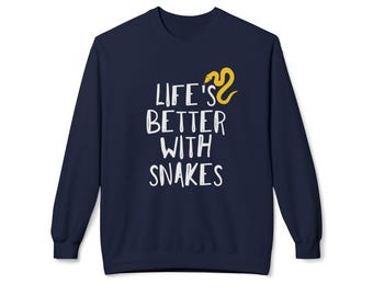 Funny Snake Phrase Sweatshirt |  Crewneck Pullover