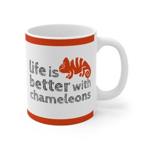 Chameleon Owners Mug - Gift for pet Chameleon Lovers - Coffee Drink Mug