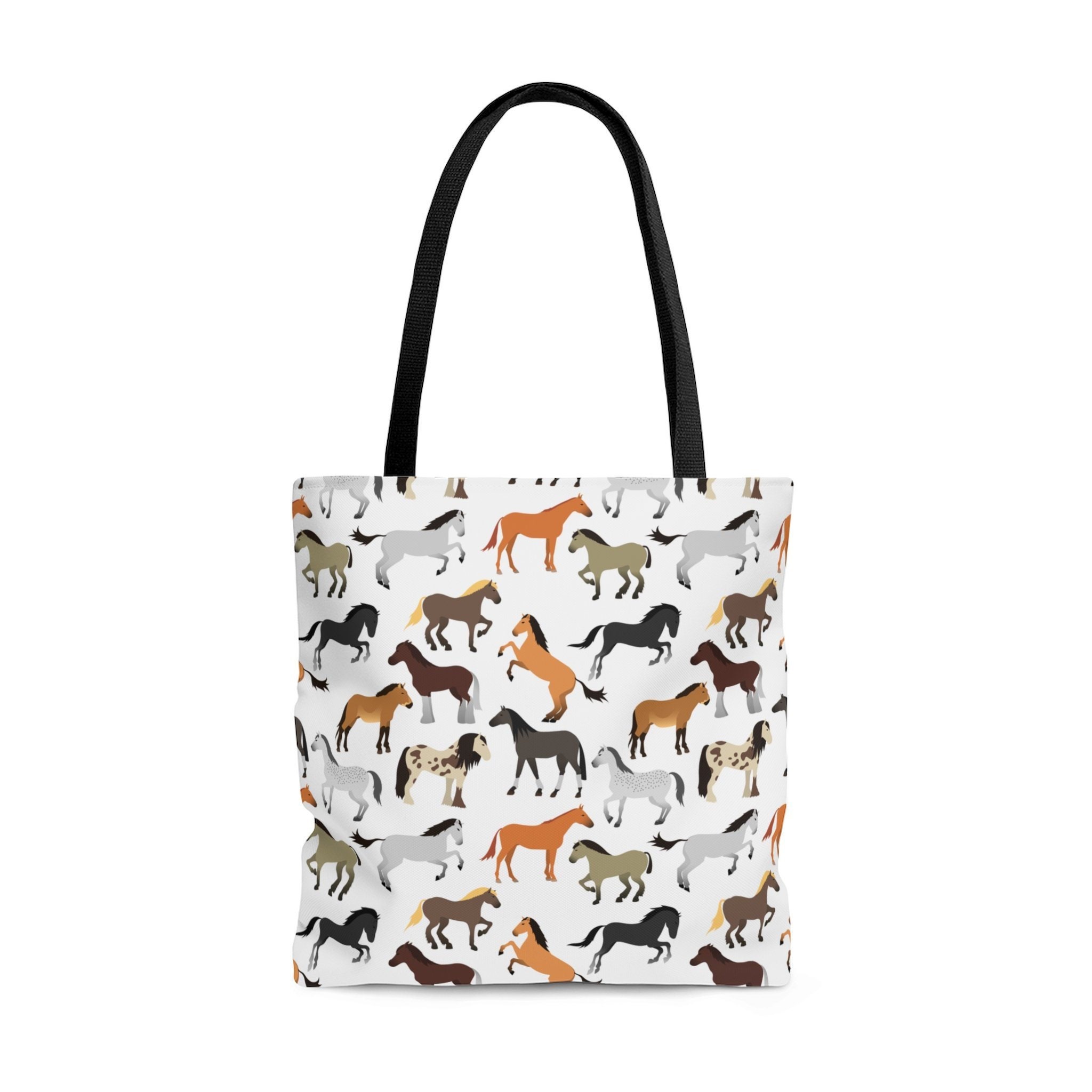 Market Bag and Beach Bag Needs Horse Painting Tote Bag With Pocket \u2013 Horse Art Tote Bag With Quote Is Perfect for Your Shopping Bag