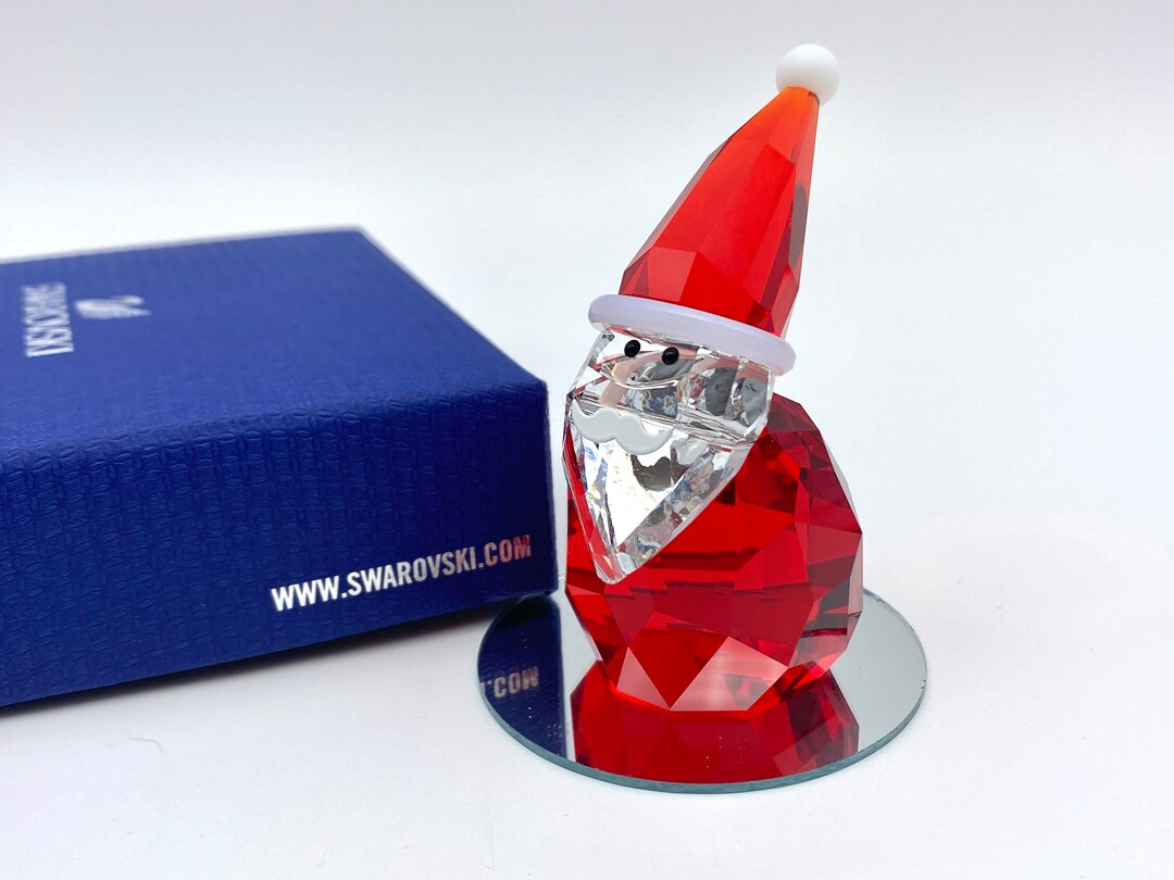 Swarovski Holiday Cheers Santa Claus Part of the Holiday Etsy