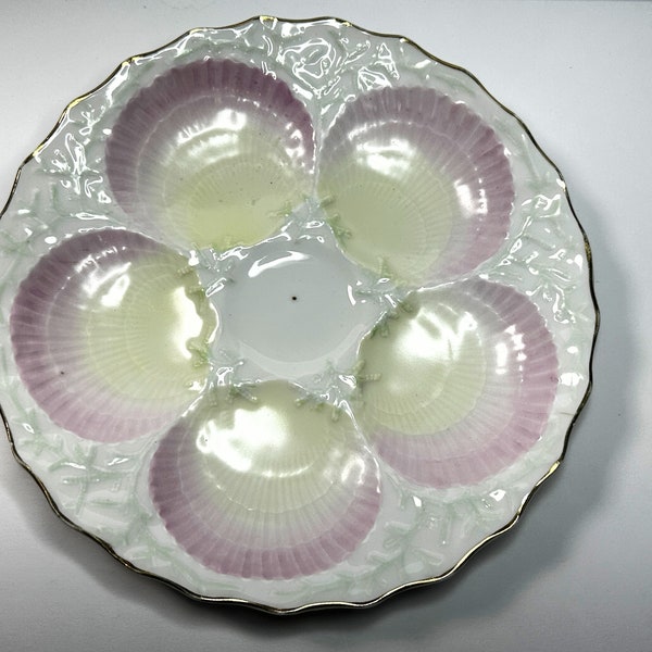 Porcelain Oyster Plates Etsy
