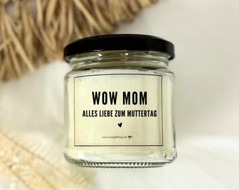 Scented candle in a glass | Mother's Day gift | Wow Mom