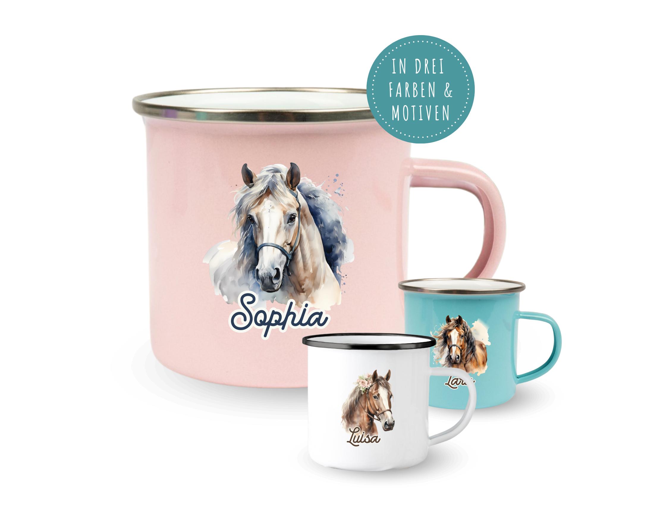 SpecialMe Pferde-Motive Tasse – Weihnachtsgeschenk Für Pferdefans, 325 Ml