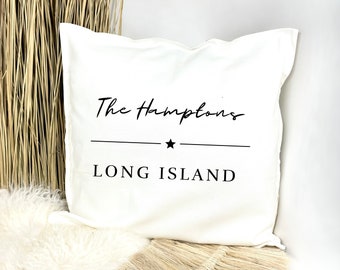 Kissen | The Hamptons | Baumwolle Kissenbezug | Hamptons Style | Strandhaus | maritime Deko