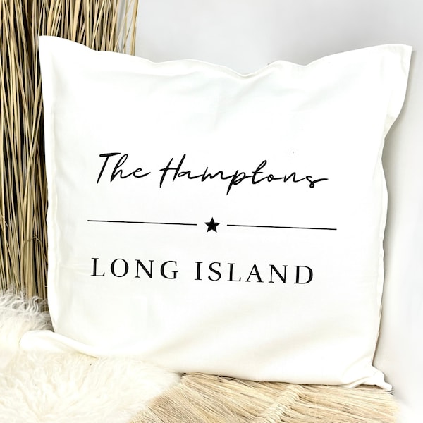 Kissen | The Hamptons | Baumwolle Kissenbezug | Hamptons Style | Strandhaus | maritime Deko