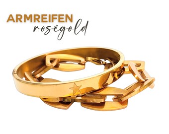 Bracelets in rose gold | Chain | Mature
