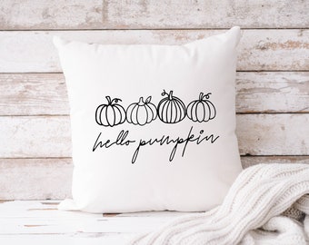 Pillow | Fall Pillow | hello pumpkin | Pumpkin Love | 40x40cm | Autumn decoration