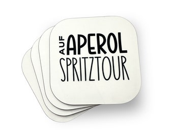 Untersetzer | Auf Aperol Spritztour